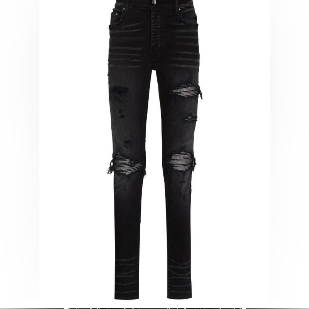 Amiri black jeans new with tags size 32 only tried on beautiful black jeans